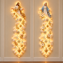 Luminária de Parede Natalina Nuvem Iluminada